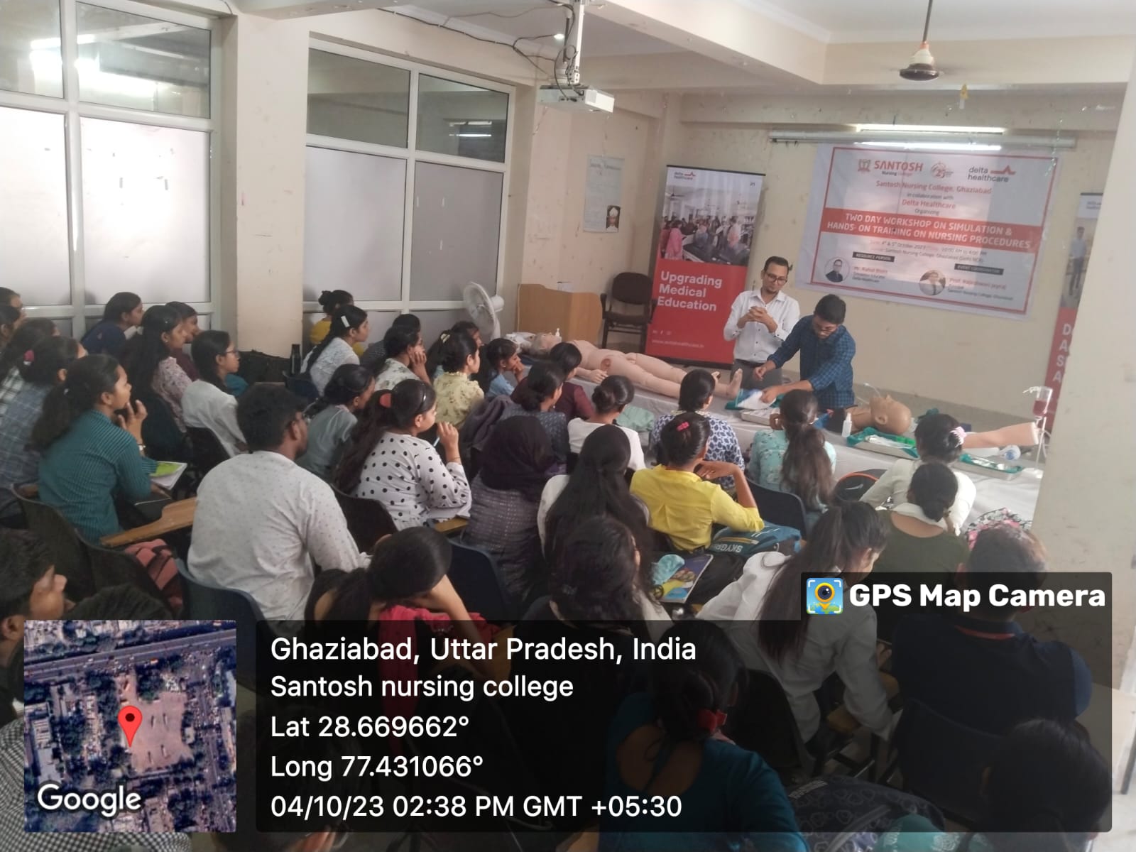 Simulation and Hands on workshop-Santosh Nursing College