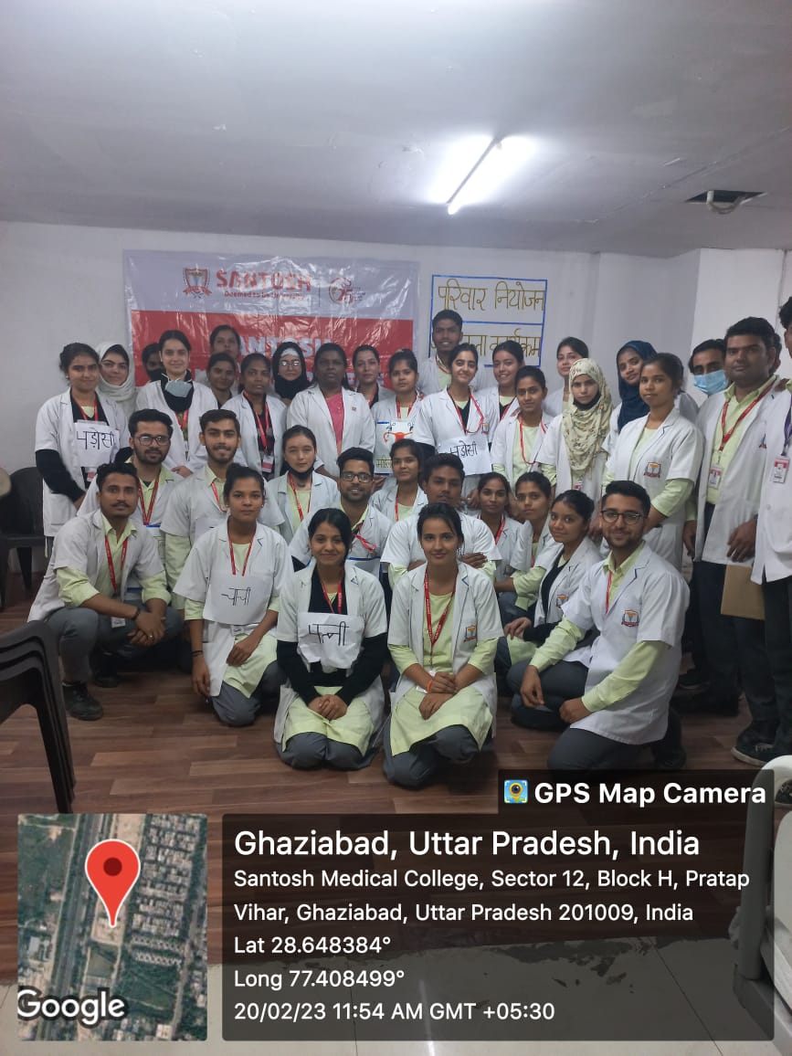 Health education on family Planning-Santosh Nursing College