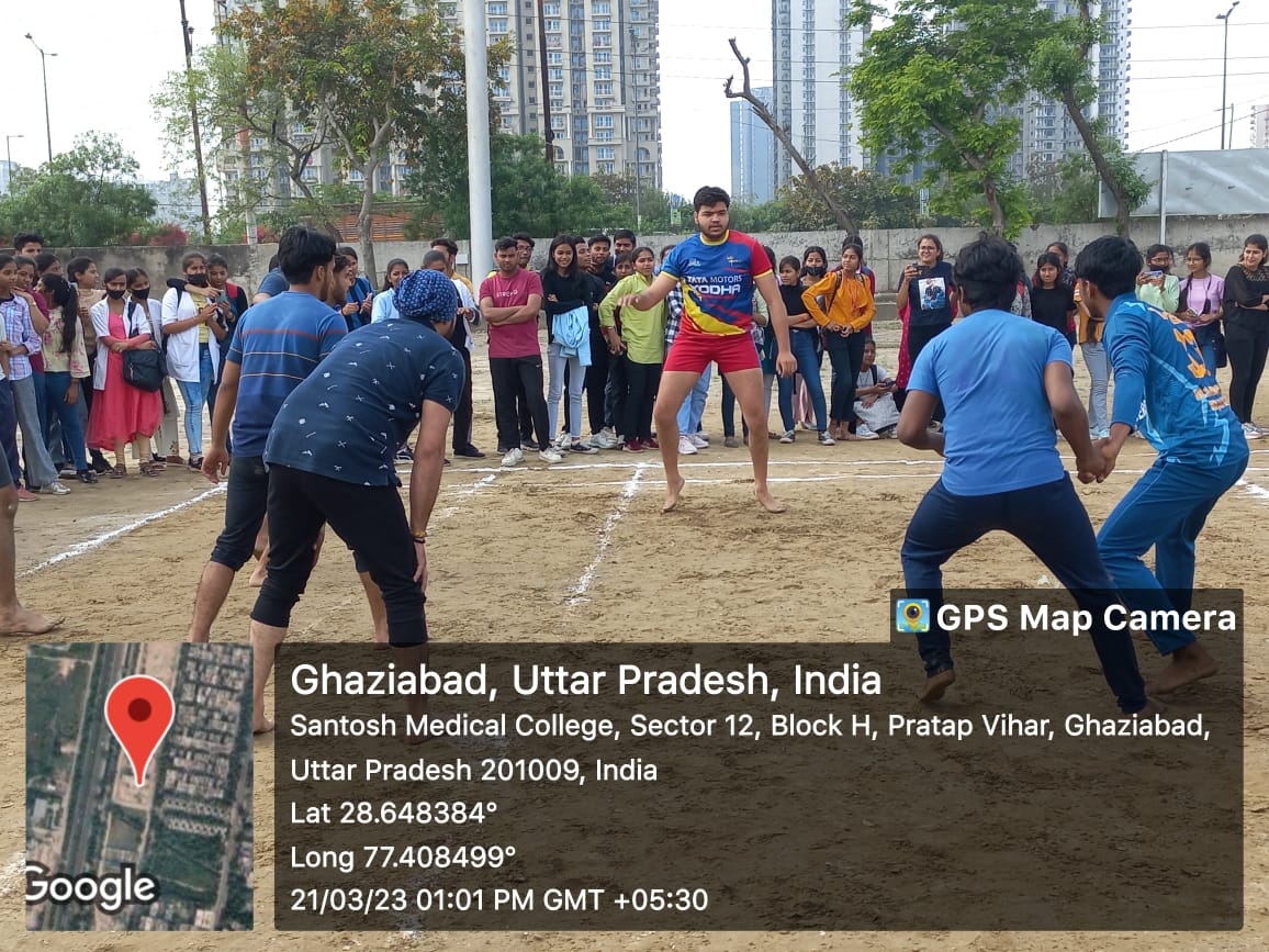 Santosh Nursing College Organized Sports and Cultural meet