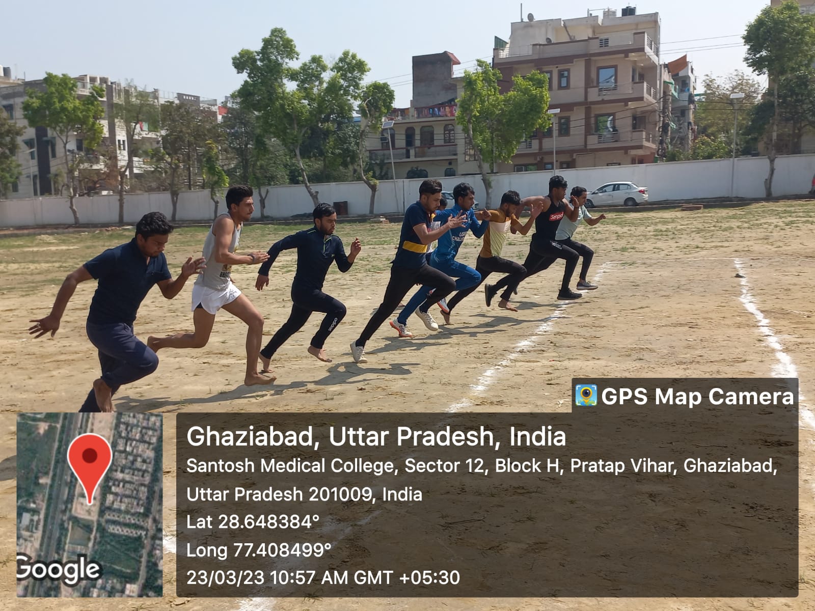 Santosh Nursing College Organized Sports And Cultural Meet-Day 3