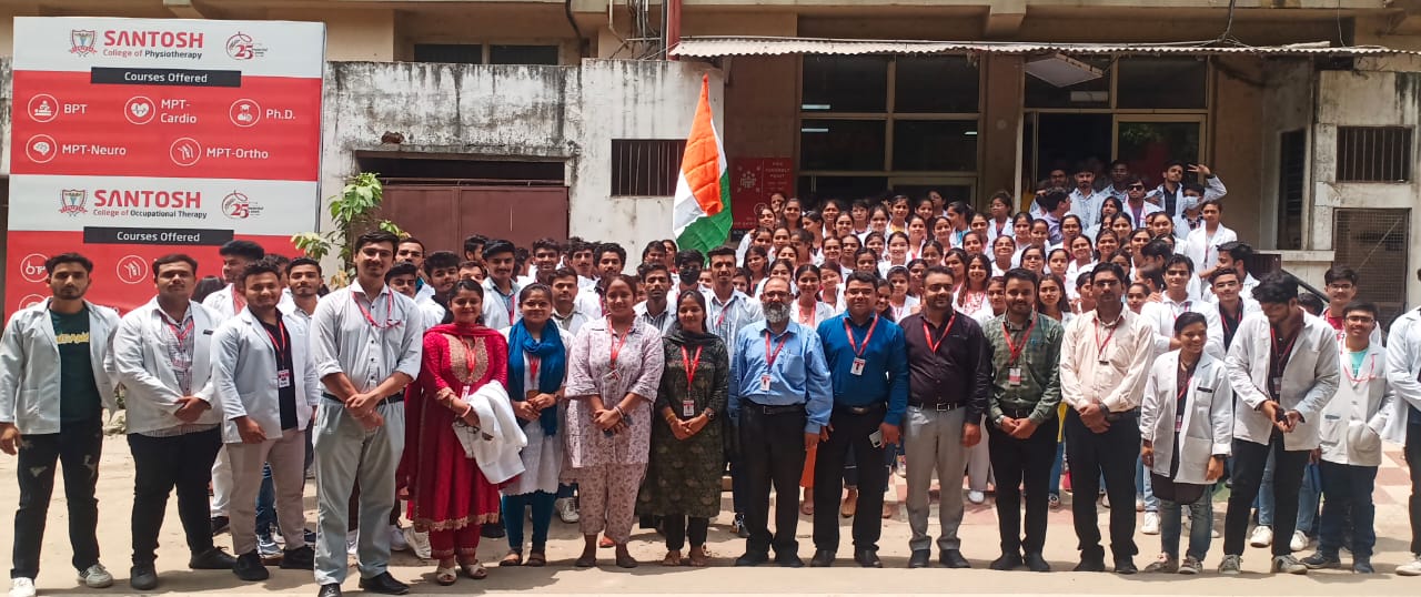 Independence Day Celebration- Santosh college of Physiotherapy