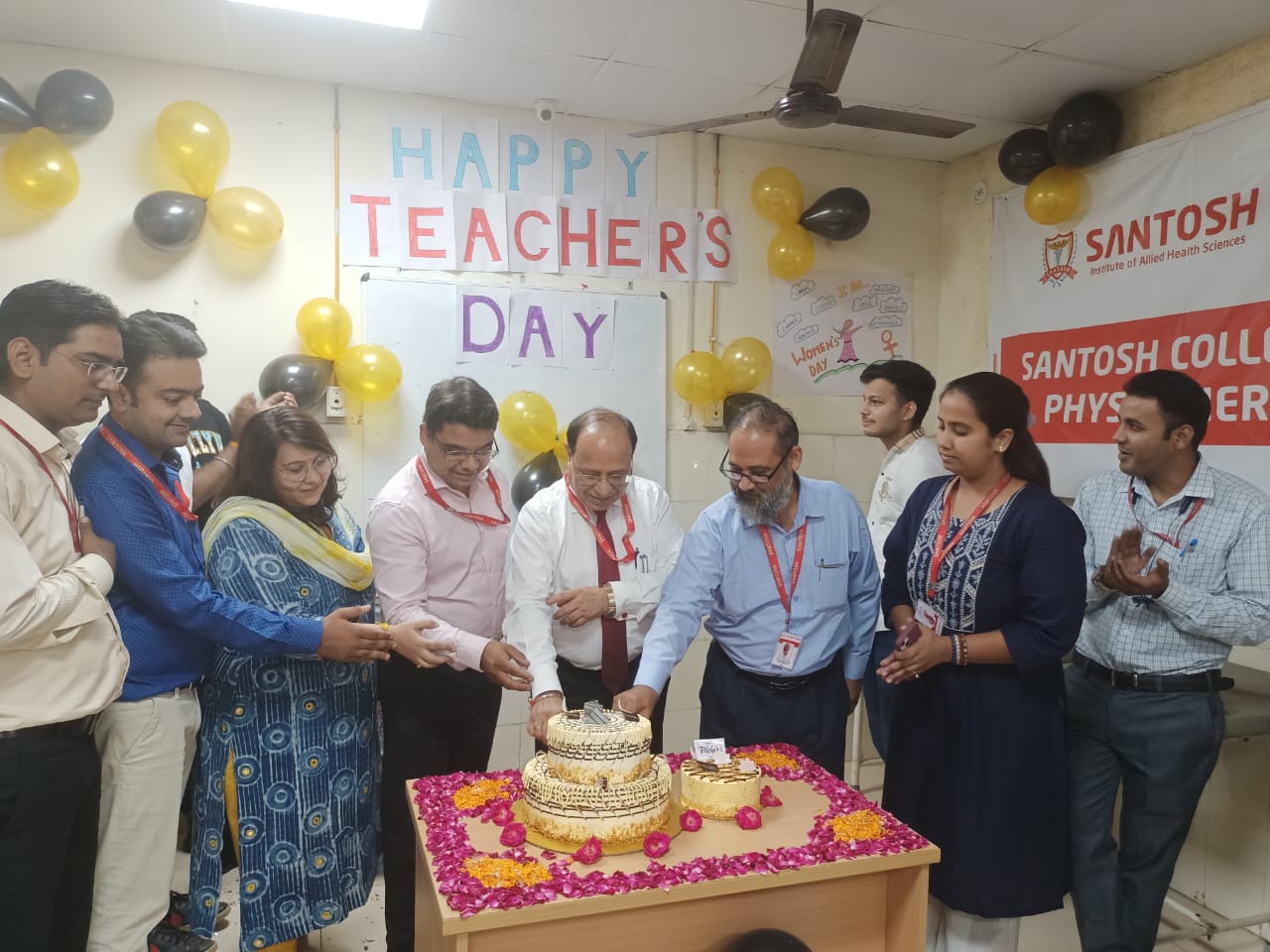 TEACHERS DAY CELEBRATION- Santosh College of Physiotherapy