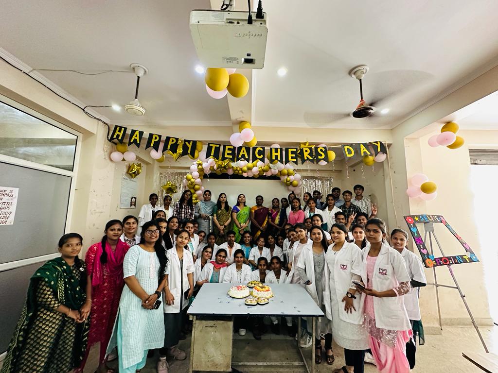 Teachers Day celebration-Santosh Nursing College