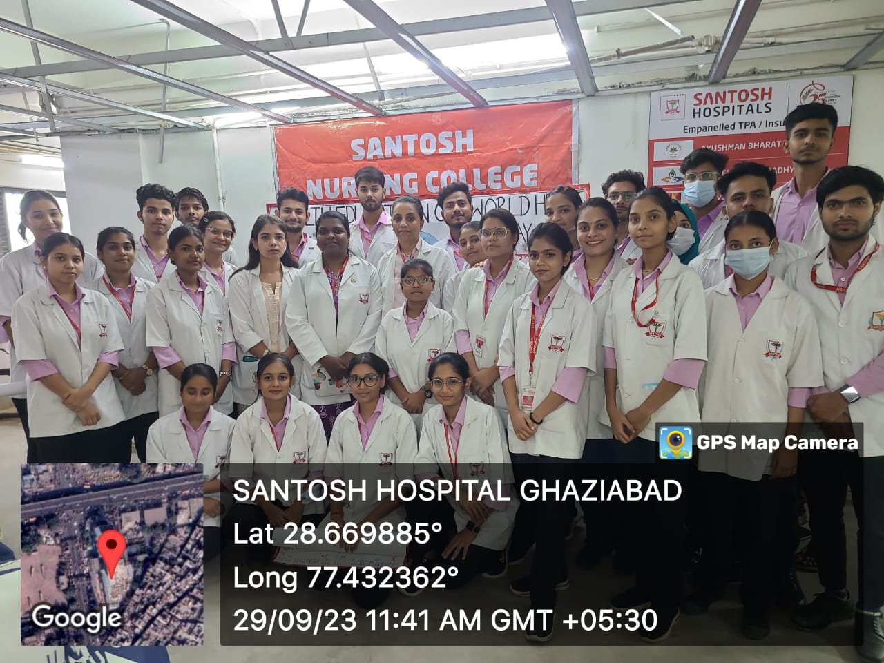 World Heart Day-Santosh Nursing College