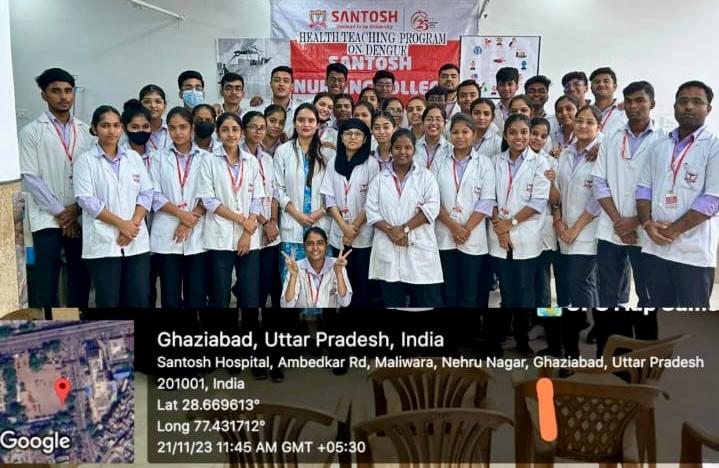 Health Teaching Program-SANTOSH NURSING COLLEGE