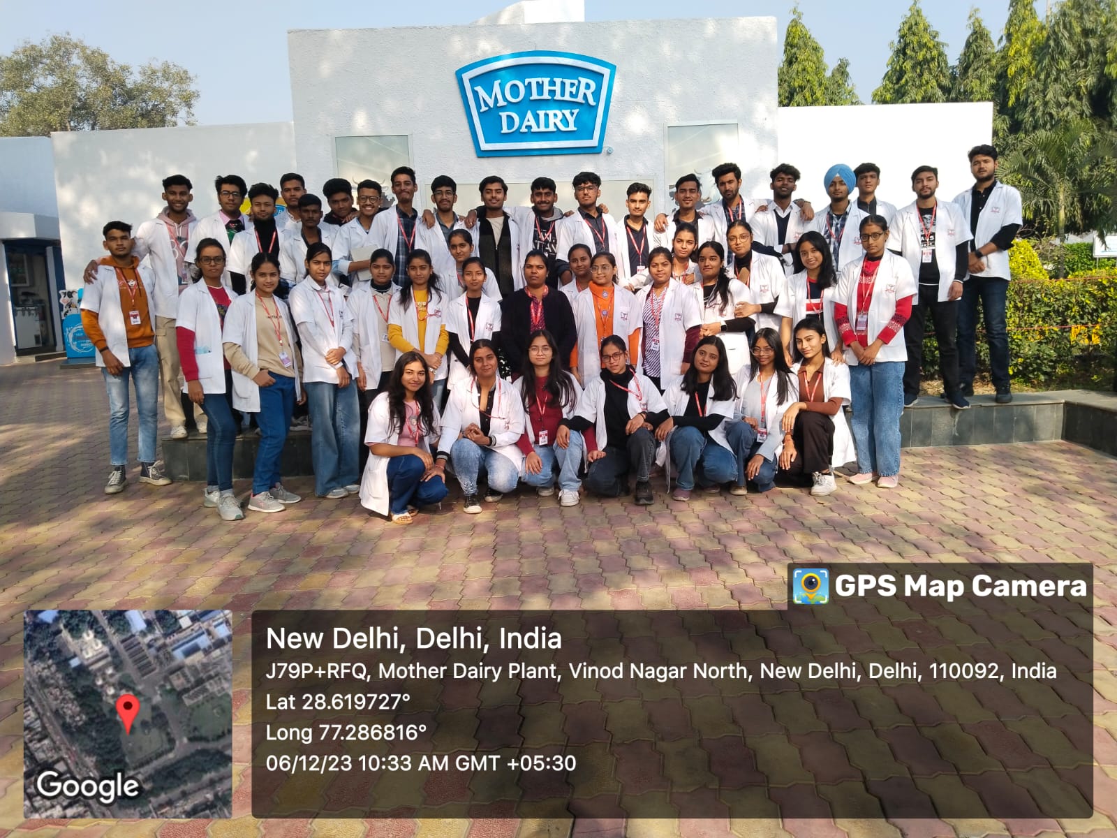 Educational visit to Mother Dairy Milk Plant Parpatganj Delhi