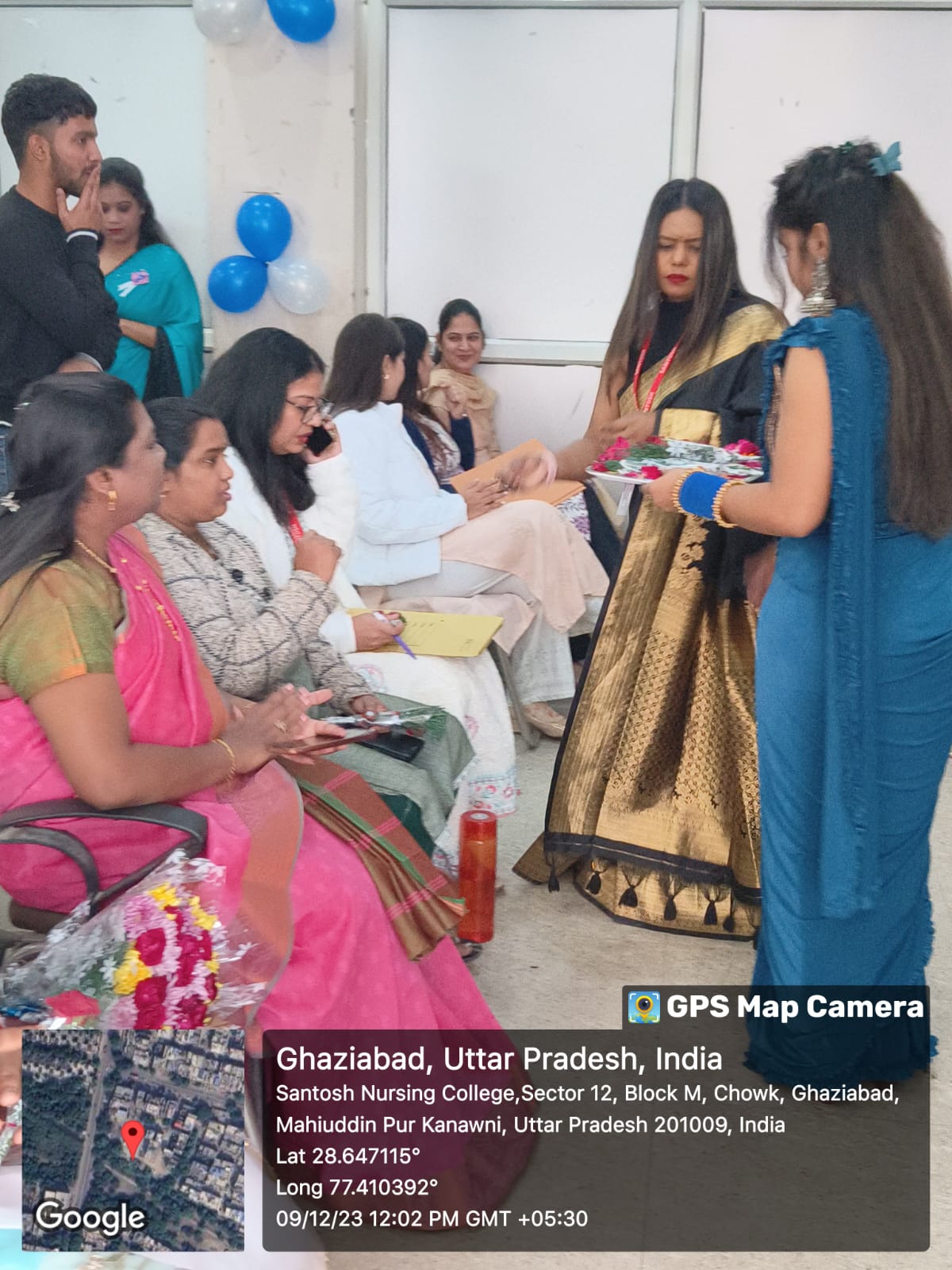 GNM Students Farewell Programme - Santosh Nursing College