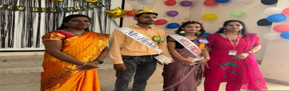 Freshers day-Santosh College of Nursing