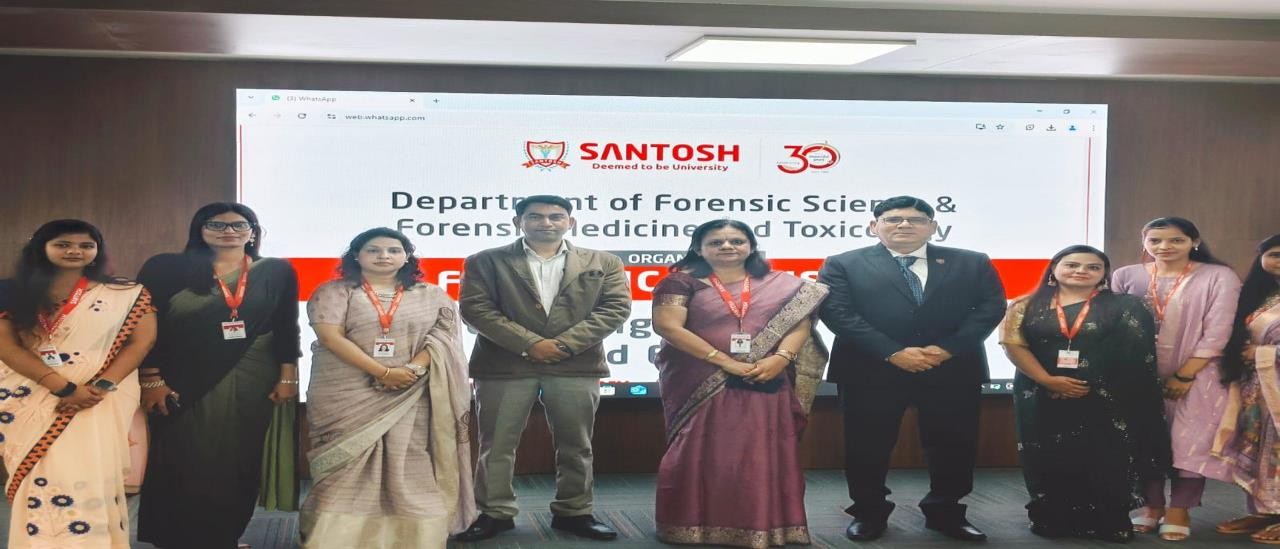 Guest Lecture on Forensic Ballistics at Santosh Medical College