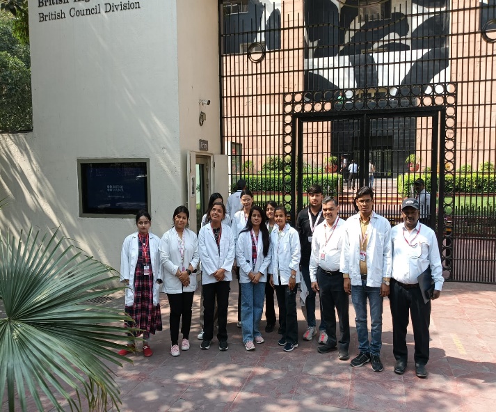 Educational Visit to British Council Library, New Delhi
