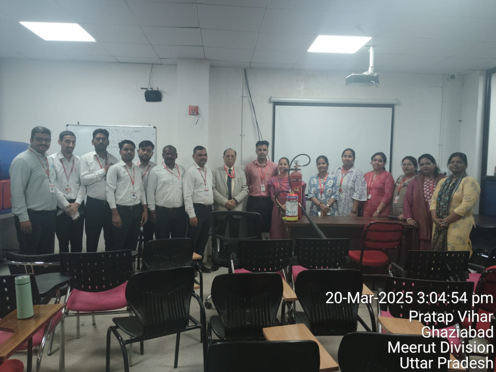 Fire Safety Training at Santosh College of Physiotherapy & Occupational Therapy