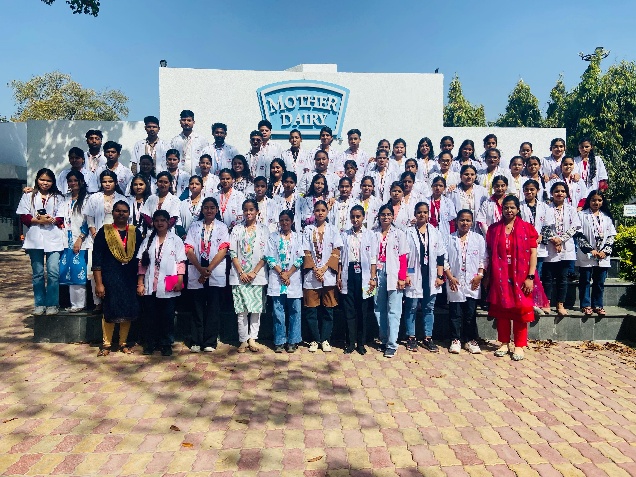 Educational Visit to Mother Dairy Milk Plant Parpatganj Delhi