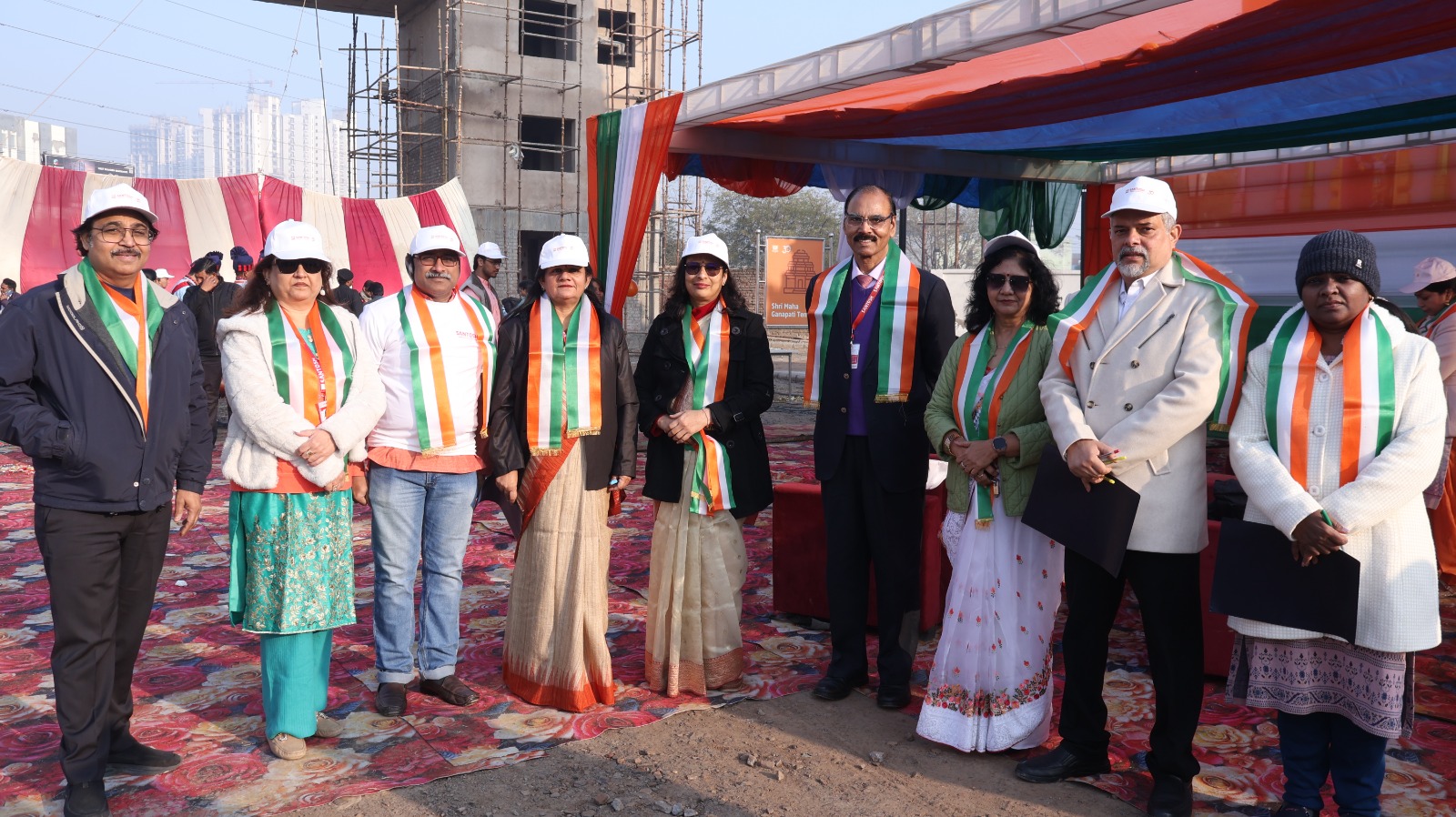 Republic Day Parade 2026 - Santosh Institute of Allied Health Sciences