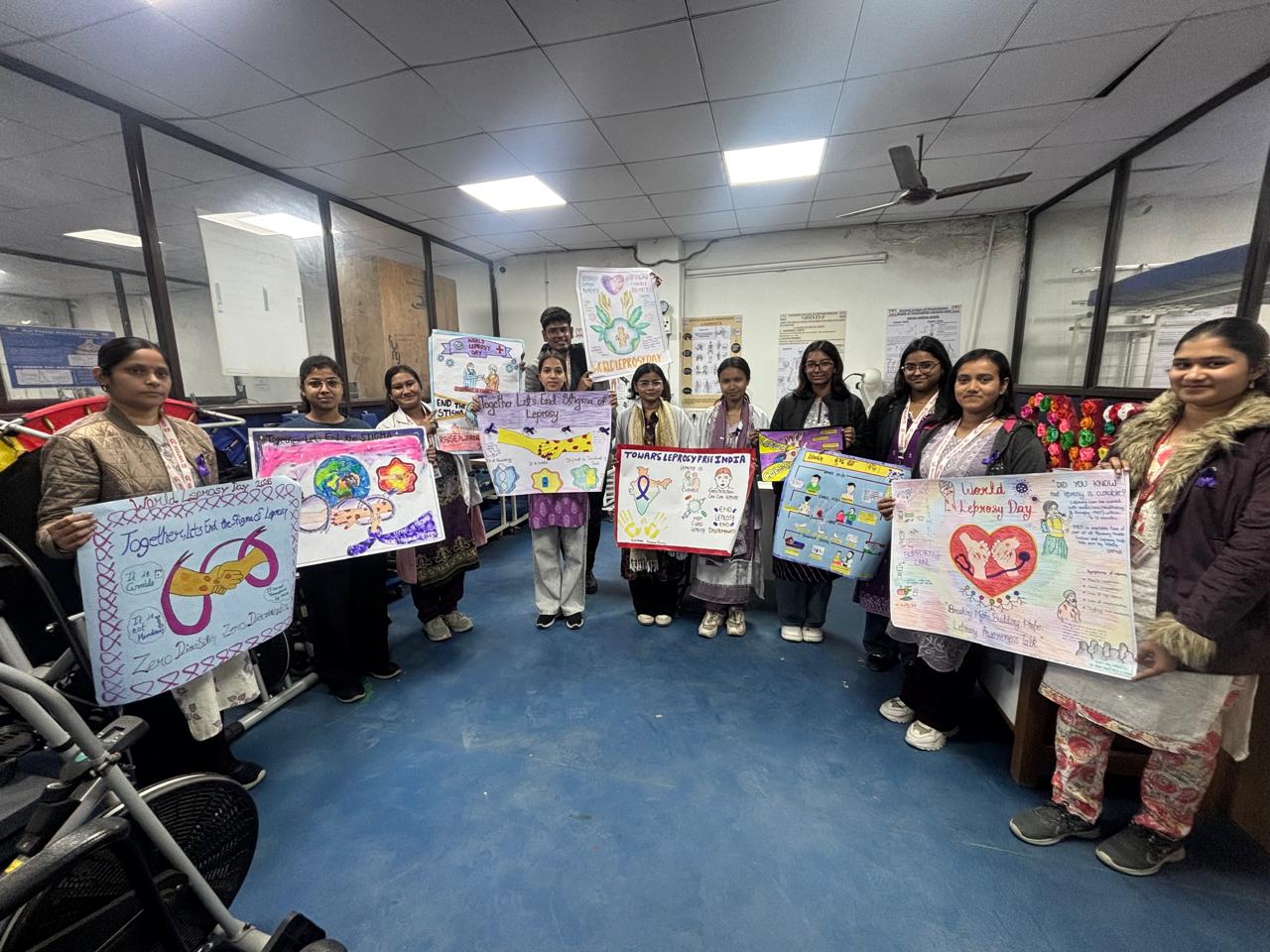 World Leprosy Day Celebration at Santosh Institute of Allied Health Sciences