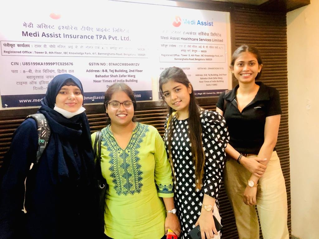 Campus placement drive for BPT/MPT students