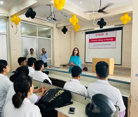 Campus Interview for Fortis Hospital at Santosh College of Nursing