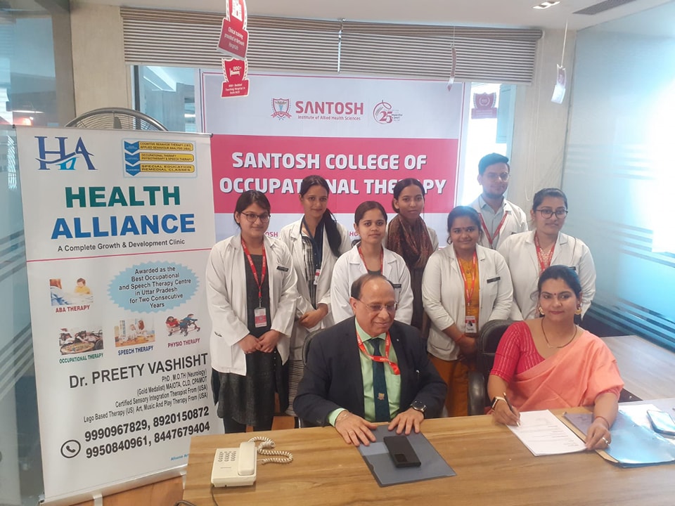 On-Campus Placement Drive at Santosh College of Occupational Therapy by Health Alliance 