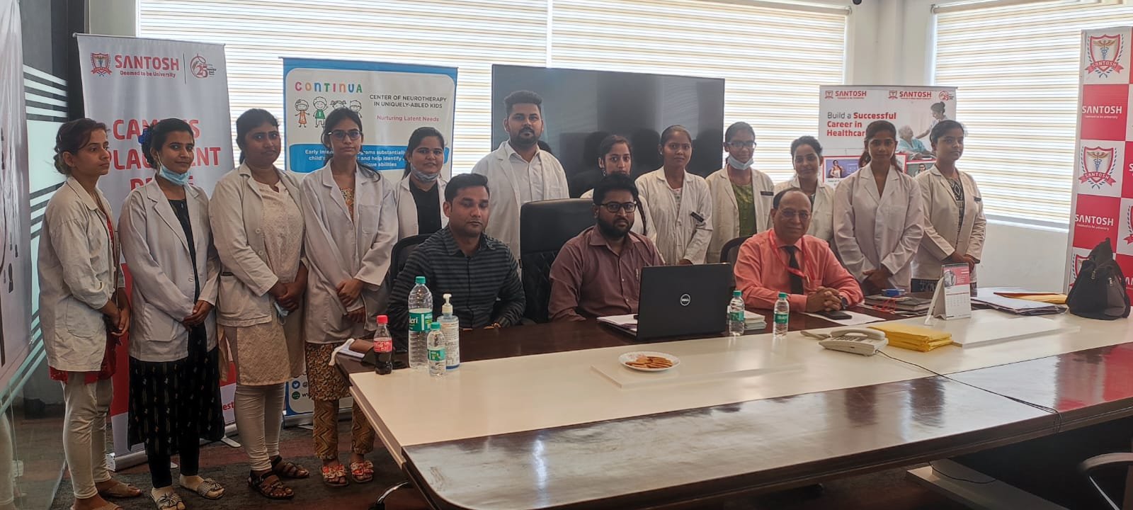 Campus Placement Drive for Occupation Therapy students at Santosh Deemed to be University,