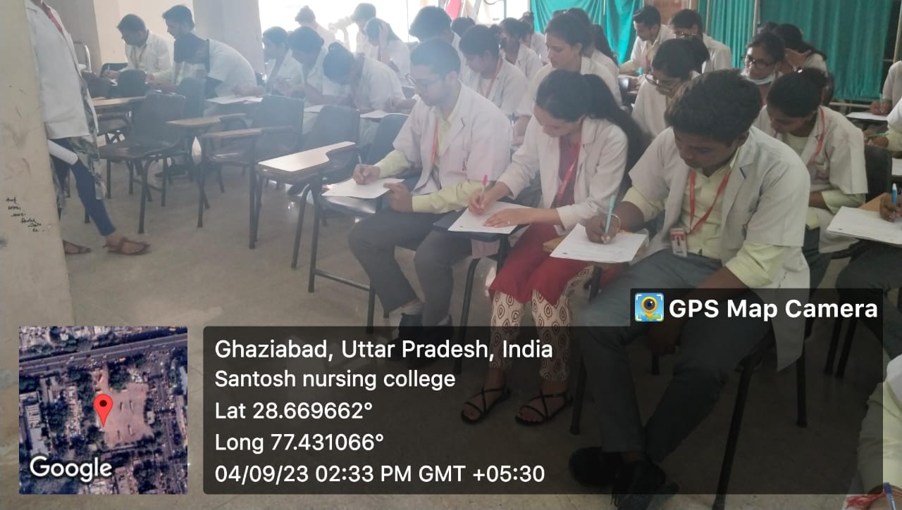 Campus Interview-Santosh Nursing College